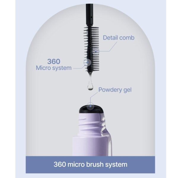 DALEAF Glam Dual Fix Hair Mascara Set (+Fixer 30ml) - Image 3