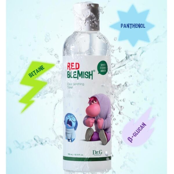 DR. G R.E.D Blemish Clear Soothing Toner 300ml - Image 2
