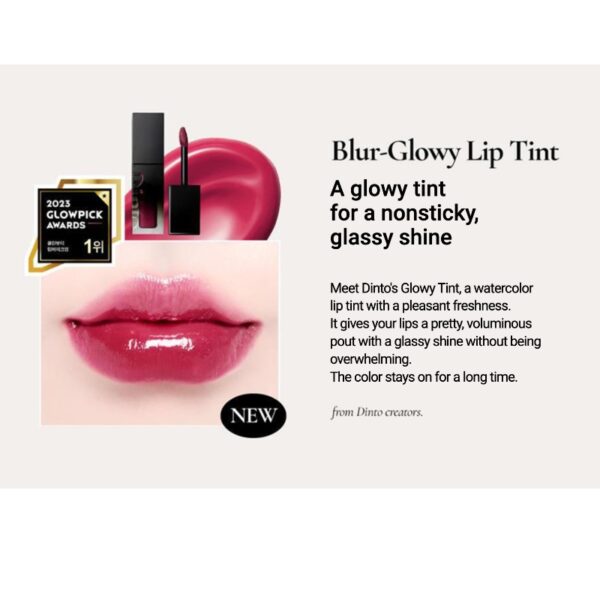Dinto Blur Glowy Lip Tint [#9 Colors] - Image 4