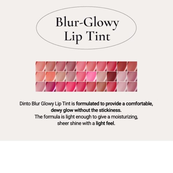 Dinto Blur Glowy Lip Tint [#9 Colors] - Image 5