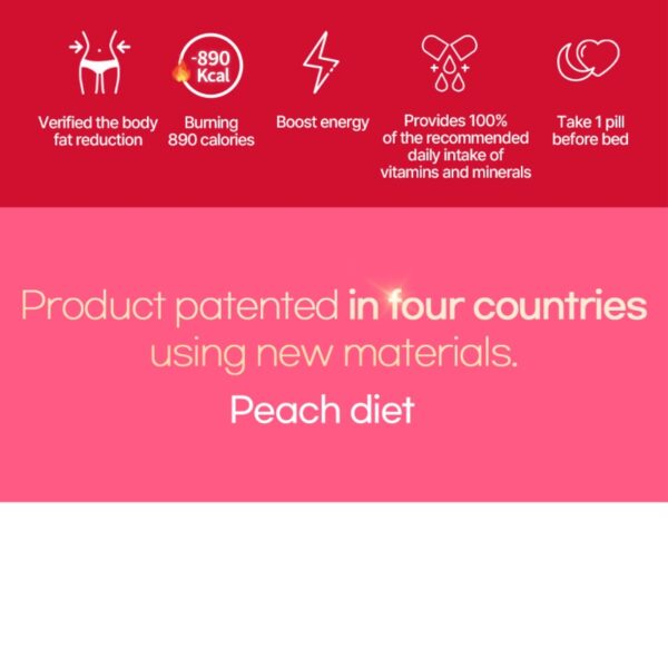 Deepte 3-Day Peach Burn 30 Tablets - Image 3