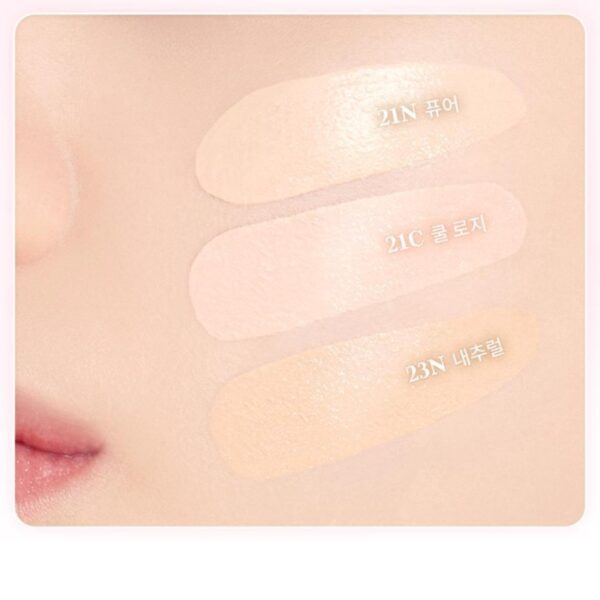 DASIQUE Water Dewy Gel Cushion [#21N Pure] - Image 4