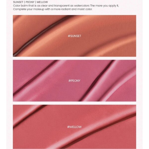 Son&Park Artist Spread Color Balm [#01 Sunset] - Image 9