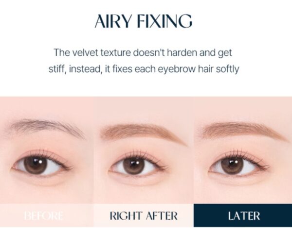 TAG Air Fixing Brow Cara [#01 Dark Brown] - Image 3