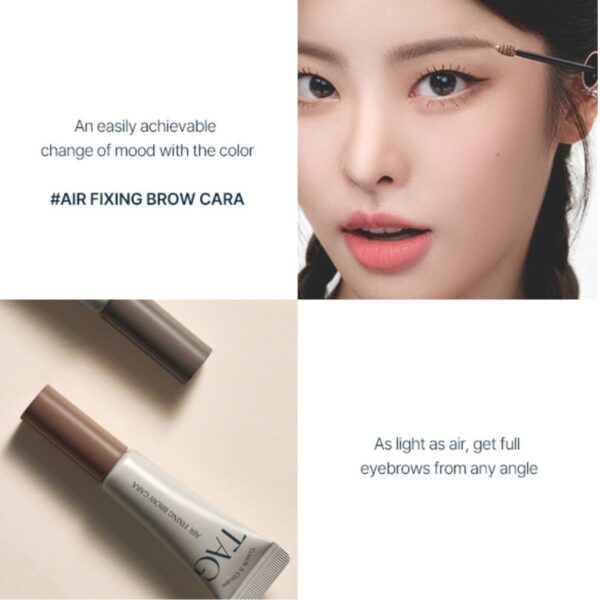 TAG Air Fixing Brow Cara [#01 Dark Brown] - Image 2