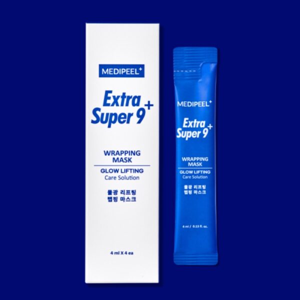 Medipeel Extra Super 9 Plus Water Glow Lifting Wrapping Mask 4 pcs