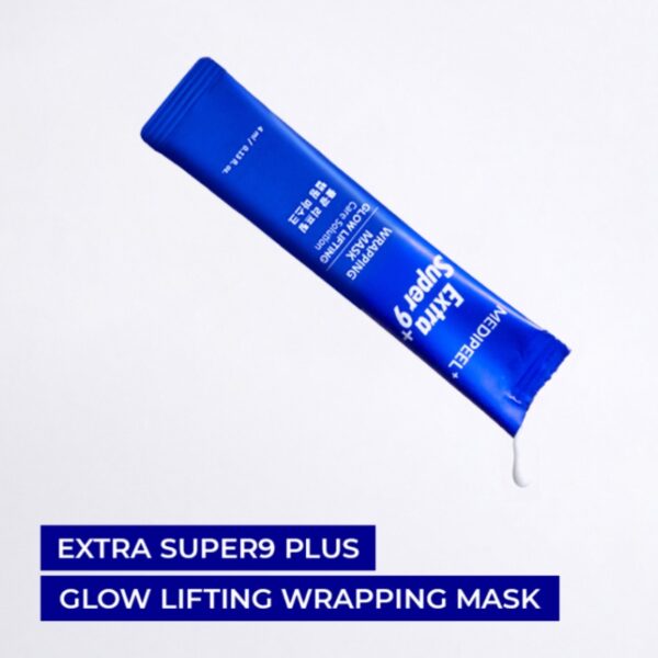 Medipeel Extra Super 9 Plus Water Glow Lifting Wrapping Mask 4 pcs - Image 2