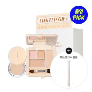 NEW💖 ETUDE Double Lasting Artist Concealer Palette (+Pot Cealer+puff Brush)