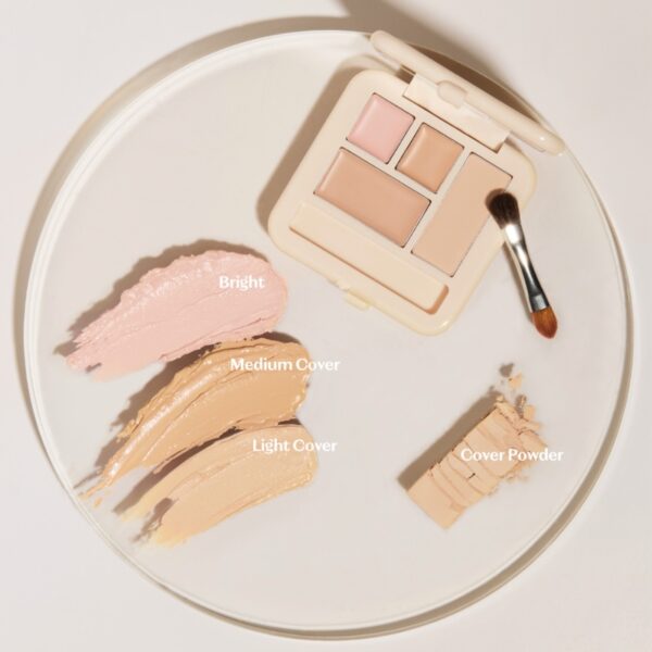 NEW💖 ETUDE Double Lasting Artist Concealer Palette (+Pot Cealer+puff Brush) - Image 3