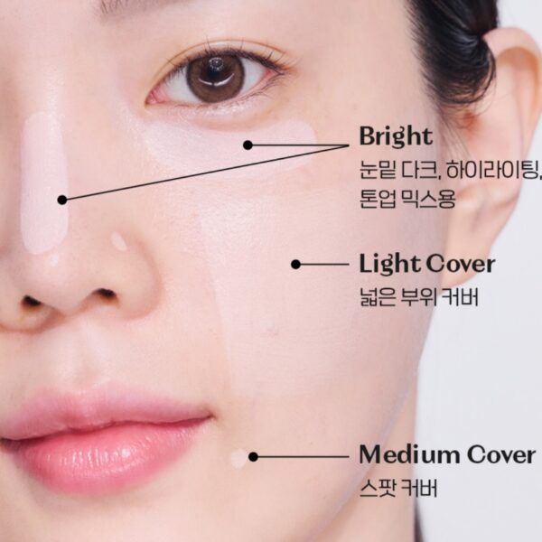 NEW💖 ETUDE Double Lasting Artist Concealer Palette (+Pot Cealer+puff Brush) - Image 7