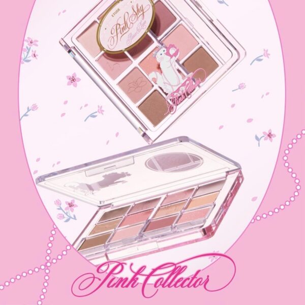 ETUDE My Best Tone Eye Palette Special Set [#Pink Shy] (+Replacement + Keyring) - Image 3