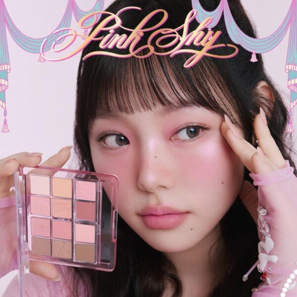 ETUDE My Best Tone Eye Palette Special Set [#Pink Shy] (+Replacement + Keyring) - Image 2