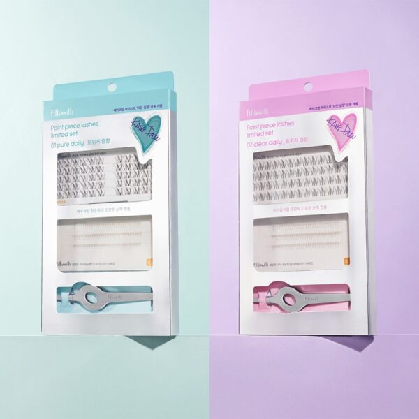 Fillimilli Point Piece Lashes Limited Set (+ Tweezers)