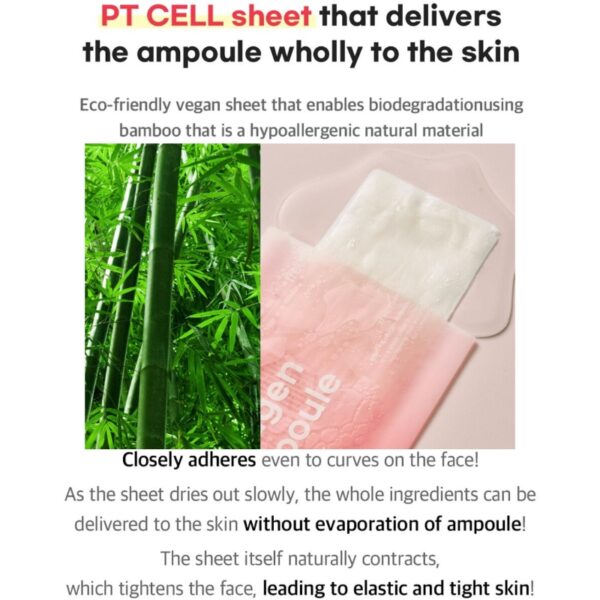 freemay Pink Collagen Ampoule Mask Sheet  [#10Masks] - Image 3