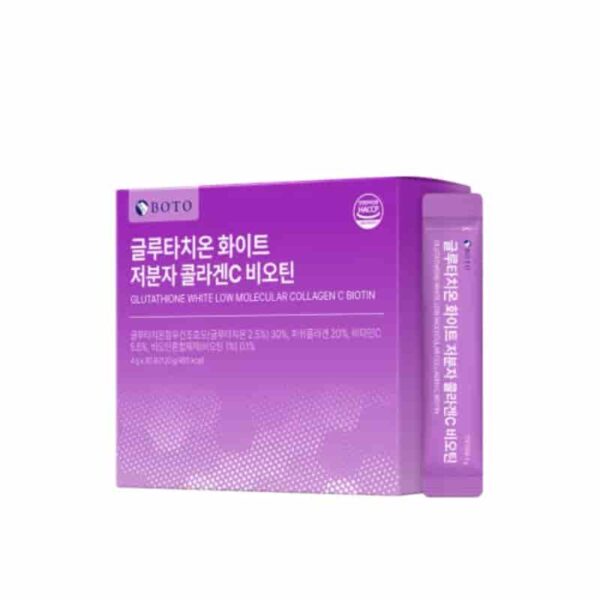 BOTO Glutathione White Low molecular Collagen C Biotin [#30 Sticks]