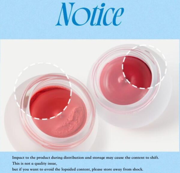 NEW💖 fwee Lip & Cheek Blurry Pudding Pot (+ Pendant Keyring) [#2 Colors] - Image 11