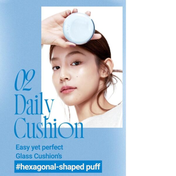 fwee Cushion Glass Natural [#3 Colors] +(Refill + 2 Puffs) - Image 4