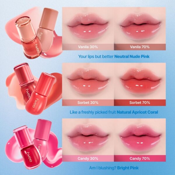 NEW💖 fwee 3D Voluming Gloss [#8 Colors] - Image 5