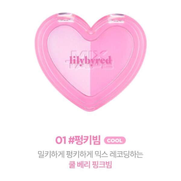 lilybyred Luv Beam Cheek Duo Brush Set [#1 #2] - Image 5