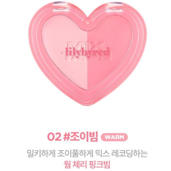 lilybyred Luv Beam Cheek Duo Brush Set [#1 #2] - Image 7