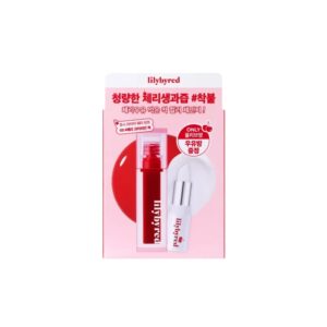 Lilybyred Juicy Liar Water Tint [#02 Cherry Crush] Set (+ Milk Balm)