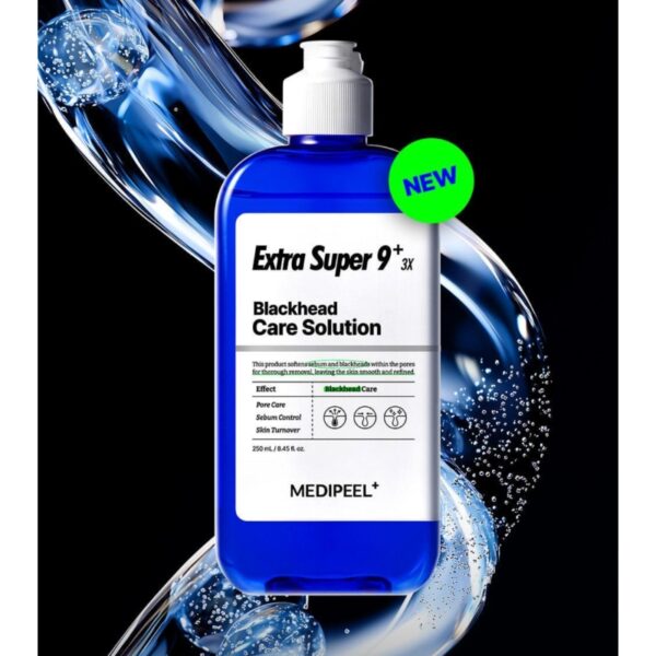 MEDI-PEEL Extra Super 9 Plus 3X 250ml Set (+Cotton Pads 40P+Scraper) - Image 2