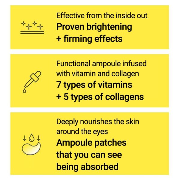 MEDIHEAL Vita Collagen Eye Ampoule Patch - Image 3