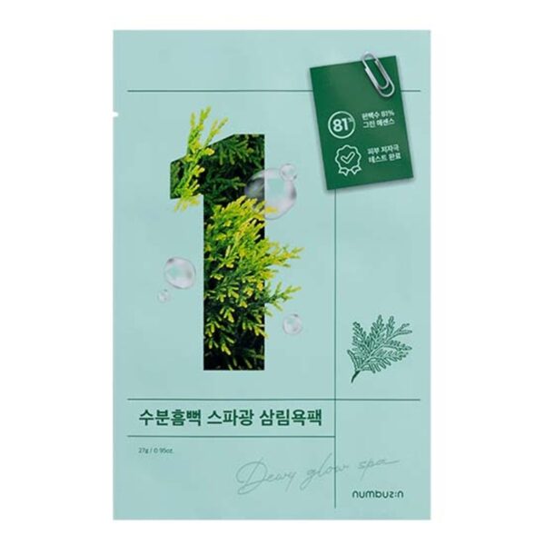 numbuzin No. 1 Dewy Glow Spa Sheet Mask [#10 masks]