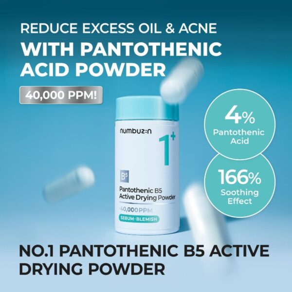 NUMBUZIN No.1 Pantothenic B5 Active Drying Powder - Image 2