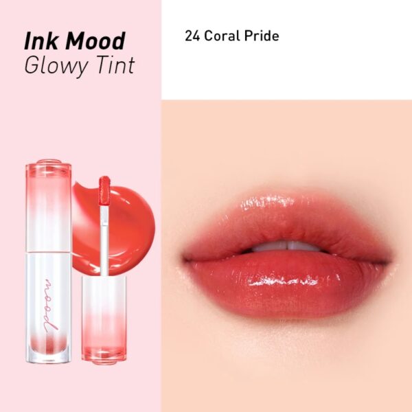 Soda Café x peripera Ink Mood Glowy Tint  Set [#24 #25 #26](+mini Gross) - Image 4