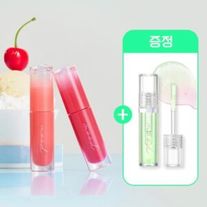 Peripera INK MOOD GLOWY TINT Set [#05 Cherry So What] (+mini Gross)