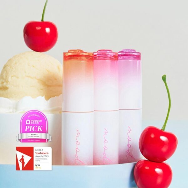 Soda Café x peripera Ink Mood Glowy Tint  Set [#24 #25 #26](+mini Gross) - Image 2