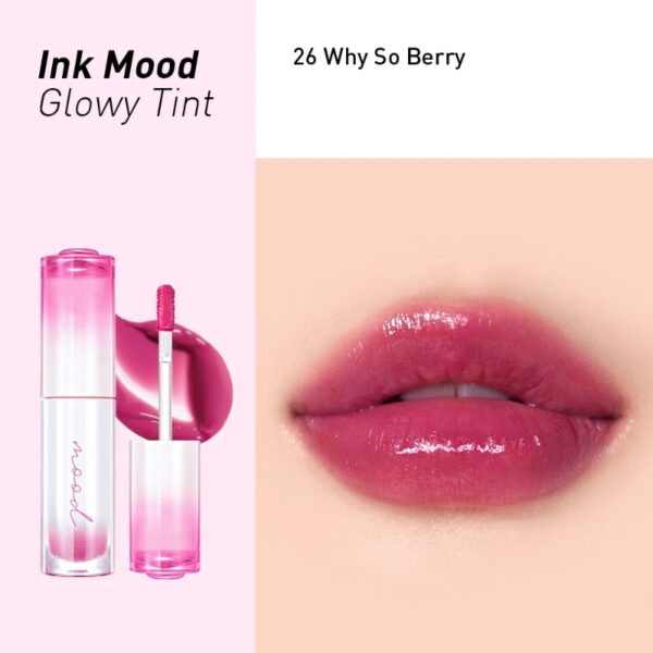 Soda Café x peripera Ink Mood Glowy Tint  Set [#24 #25 #26](+mini Gross) - Image 5
