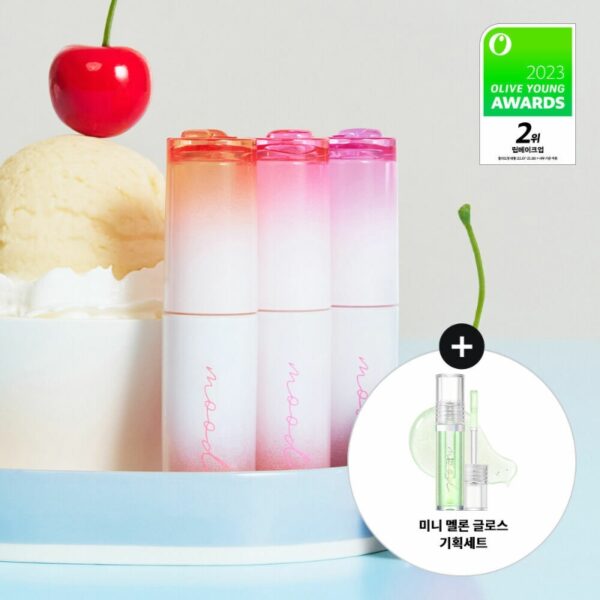 Soda Café x peripera Ink Mood Glowy Tint  Set [#24 #25 #26](+mini Gross)