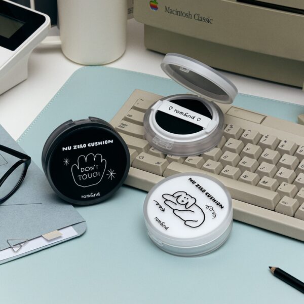 Inapsquare💖 ROM&ND Nu Zero Cushion [#02 PURE 21] (+socks) - Image 3