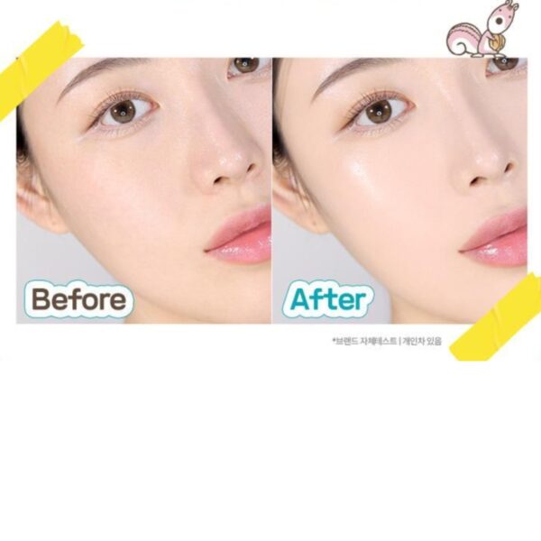 Shingmulnara White Rice Bright Tone Up Sun Cushion Refill Set [#01 White] - Image 2