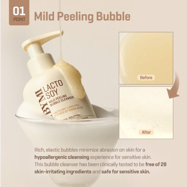 SOME BY MI Lacto Soy Mild Peeling Bubble Cleanser - Image 3