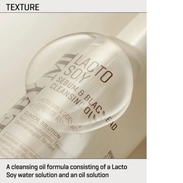 SOME BY MI Lacto Soy Sebum & Blackead Cleansing Oil - Image 6