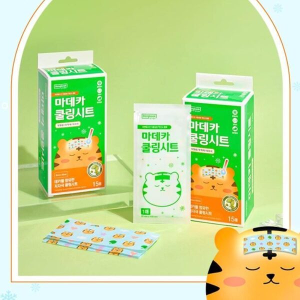 DONGKOOK MADEKA COOLING GEL SHEET [#15 SHEETS] - Image 2