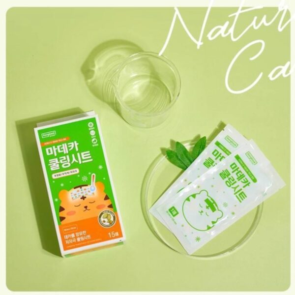 DONGKOOK MADEKA COOLING GEL SHEET [#15 SHEETS] - Image 4