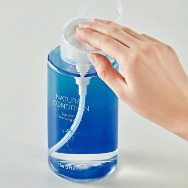 The Saem Natural Condition Sparkling Cleansing Water 500ml - Image 3