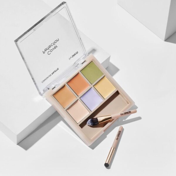 THE SAEM Cover Perfection Concealer Palette [#02 Cover & Light] - Image 2