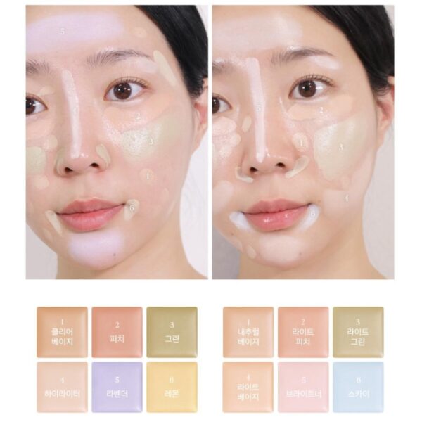 THE SAEM Cover Perfection Concealer Palette [#02 Cover & Light] - Image 4