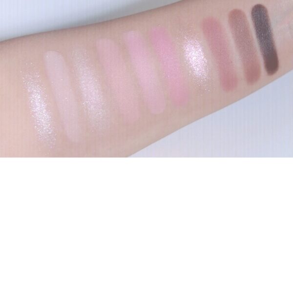 too cool for school Frottage Palette [#01 Peach Plain] (+3 Brush + eye glitters Pencil) - Image 8