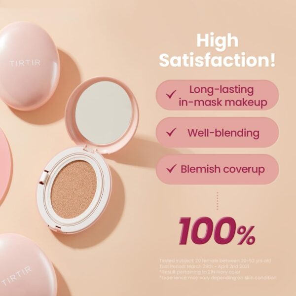 TIRTIR Mask Fit All-Cover Cushion SPF50+PA+++ [#3 Colors] - Image 3