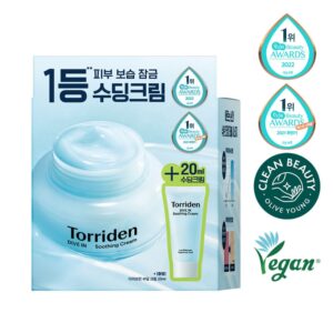 Torriden Dive In Low Molecular Hyaluronic acid Soothing Cream 100ml + 20ml SET