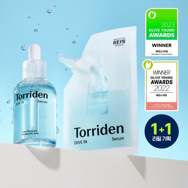 Torriden Dive-In Serum 50mL Refill Set (+50mL Refill Pack) - Image 2