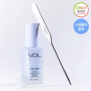 VDL Tone Stain Color Correcting Primer SPF33 PA++ [#03 SERENITY] (+Spatual)