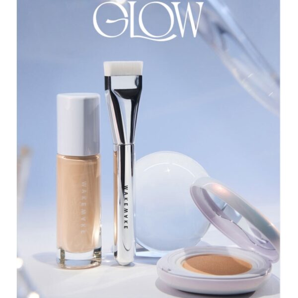 WAKEMAKE Water Glow Coating Cushion SPF50+PA++++ Set [#19 Porcelain ] (+Refill+ 2puffs) - Image 7