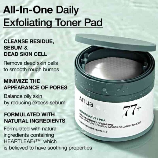 Anua Heartleaf 77 Clear Pad 100P [#Jumbo size] - Image 6